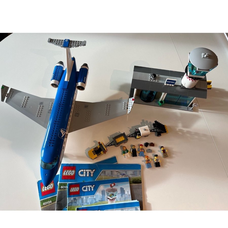 Lego City 60104 Flygplan och flygplats