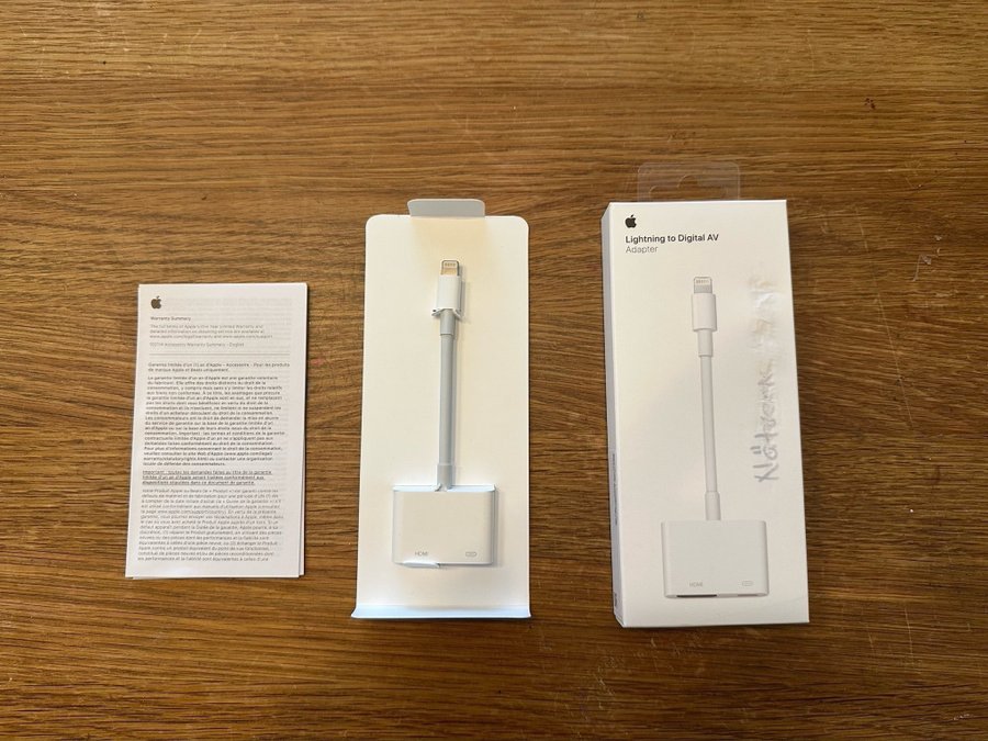 Apple Lightning till Digital AV-adapter