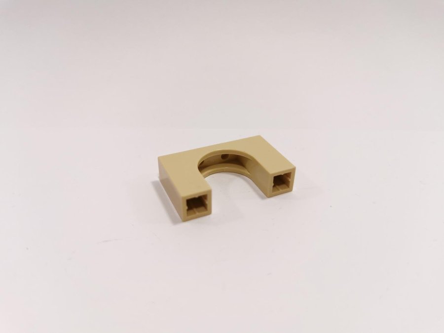 Lego - arch - båge - valv - 1x4x2 - part 6182 - ljusbiege (tan)