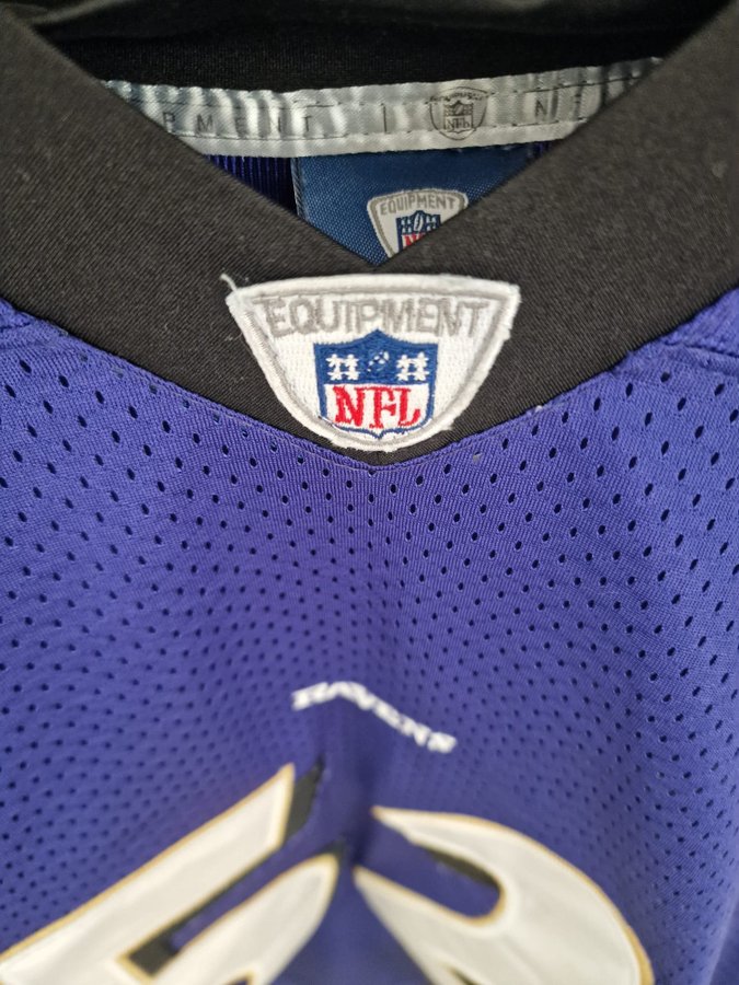 Ravens NFL Reebook Jersey Matchtröja Amerikansk Fotboll