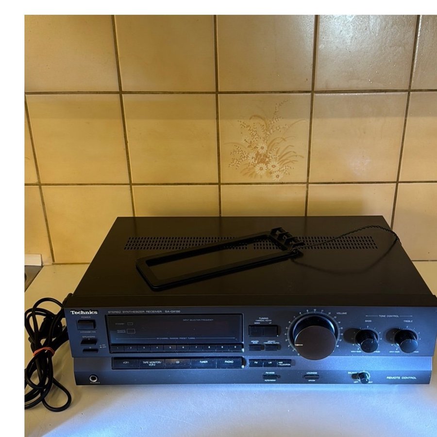 Technics SA-GX180 Stereo Synthesizer Receiver