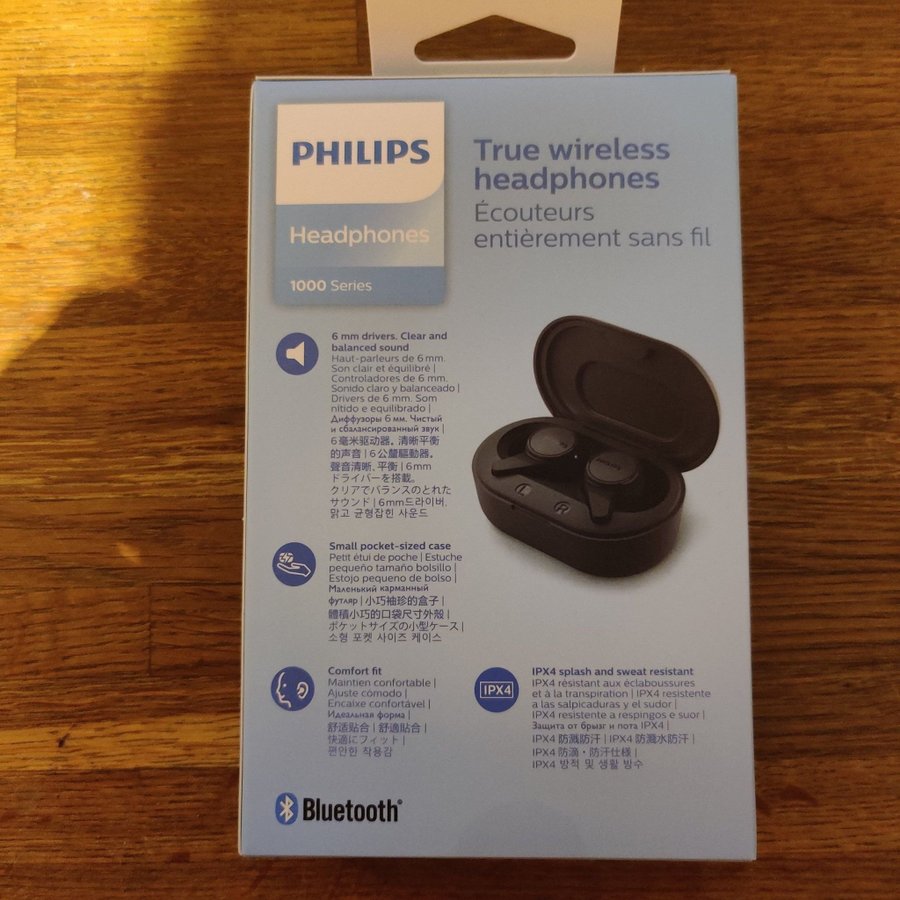 Philips 1000 Series True Wireless Hörlurar Helt nya Oanvända