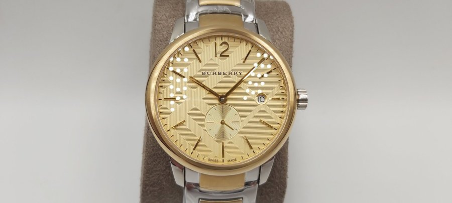 Burberry classic Herenhorloge - Goud/Zilver