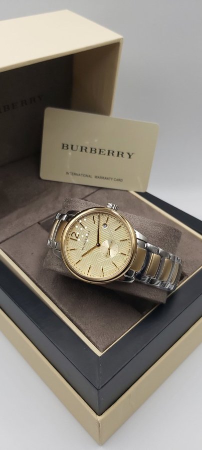 Burberry classic Herenhorloge - Goud/Zilver