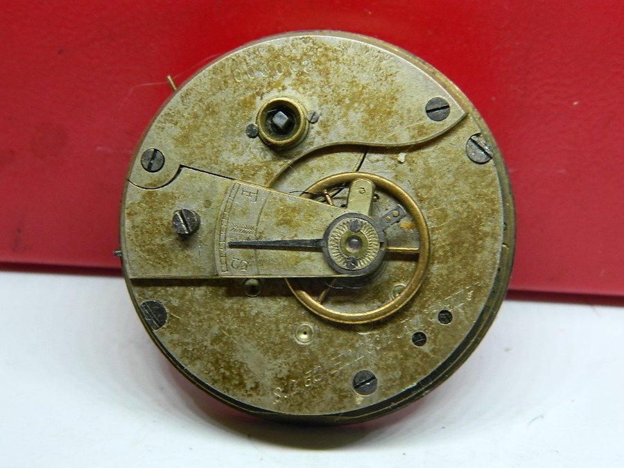 ALBANY Watch Co. / Montilier Watch Co. SA c.1891 Swiss American Urverk / mvmt