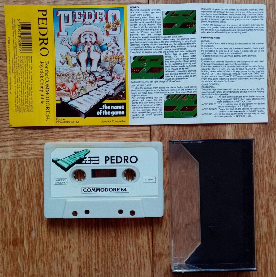 Pedro (Imagine Software) - Commodore 64 / C64 Spel