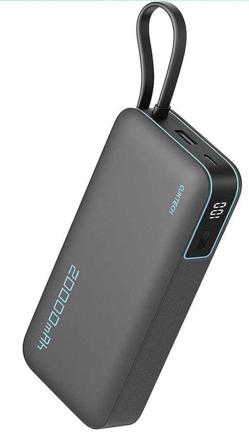 Power Bank med digital display 20000mAh