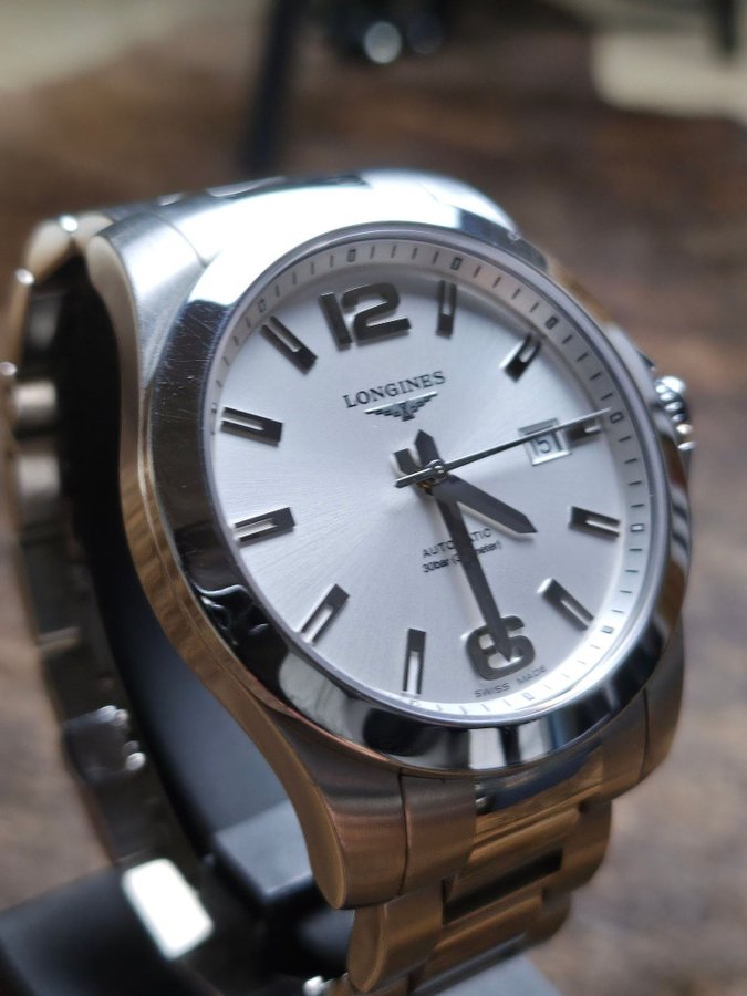 Longines Conquest Automatic L3.677.4.76.6 - Meget Pæn Stand