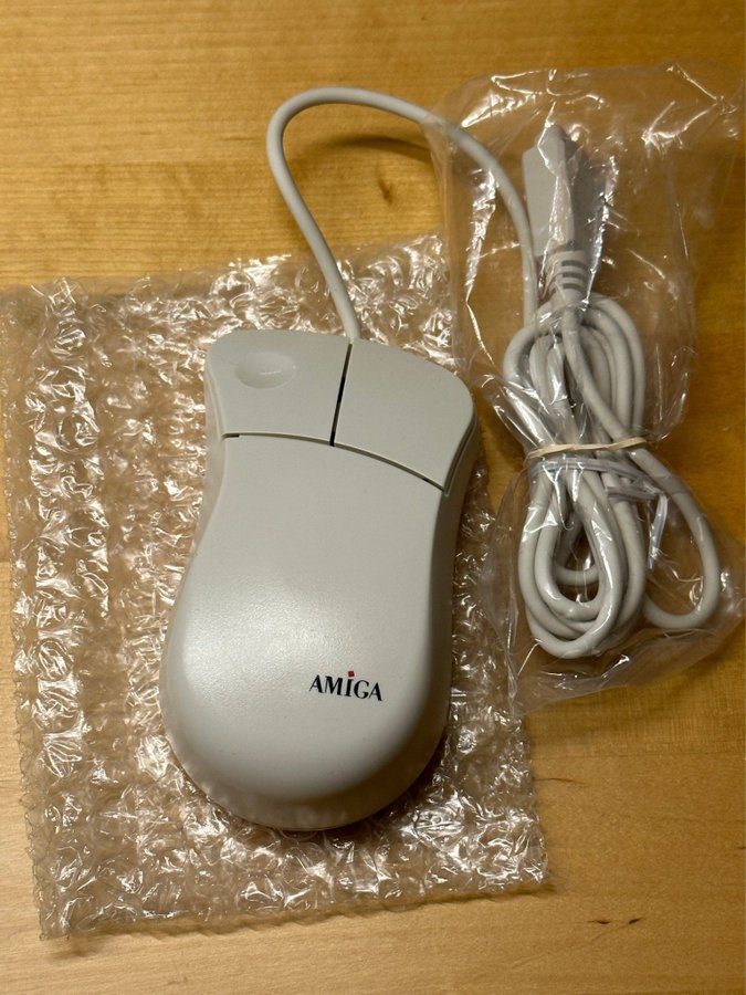 NY Original Amiga Branded Mus för A500 A600 A1200 A2000 A3000 A4000