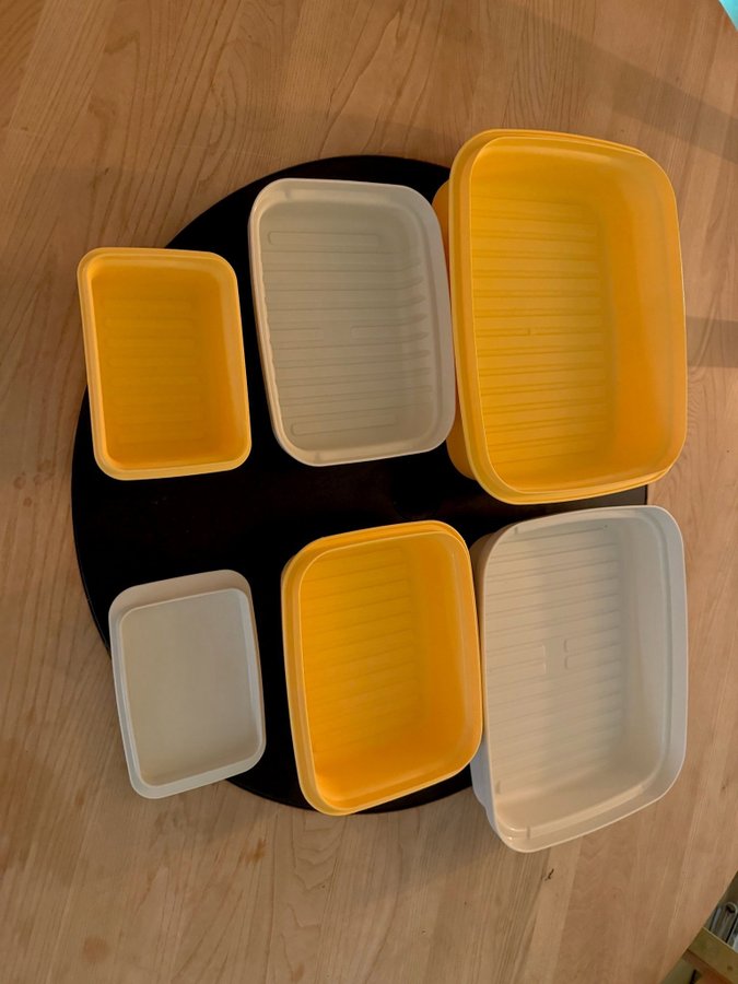 Tupperware förvaringsboxar, smörlåda