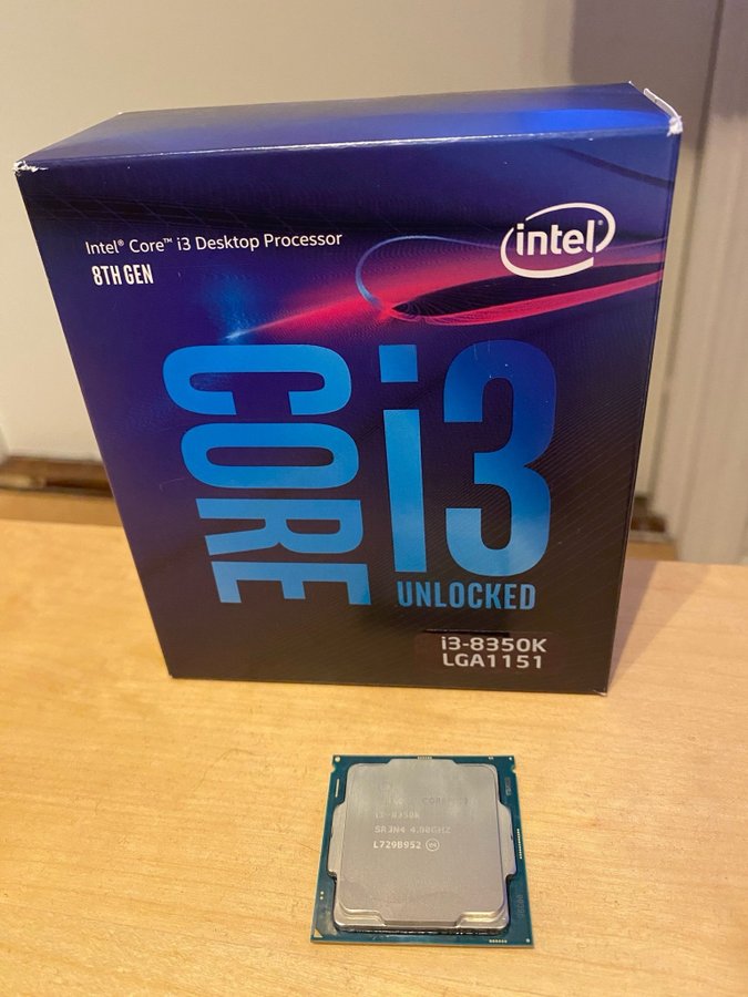 Intel Core i3-8350K Processor