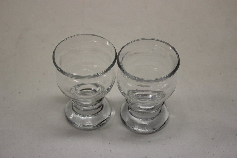 2 Liten Glas Spritglas Kosta Boda Baron Rolf Sinnemark