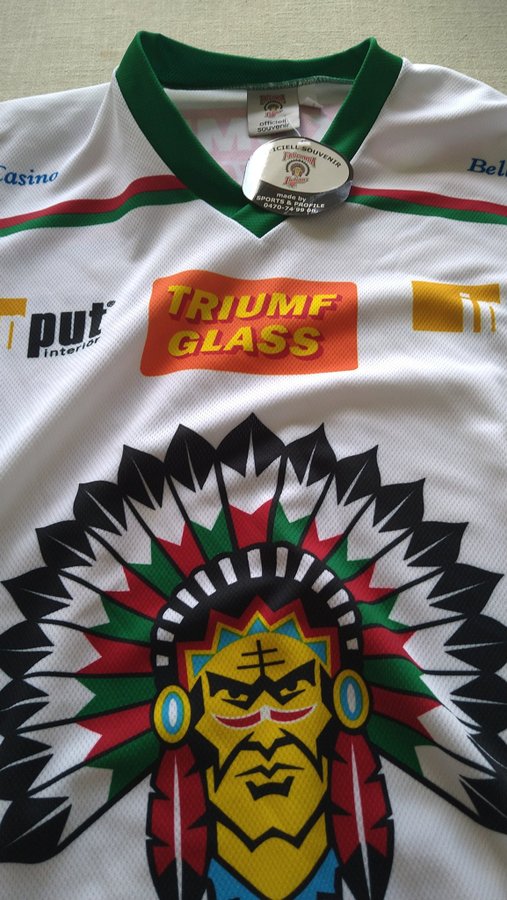 Frölunda Indians Vit tröja strl 7 - Suppertertröja