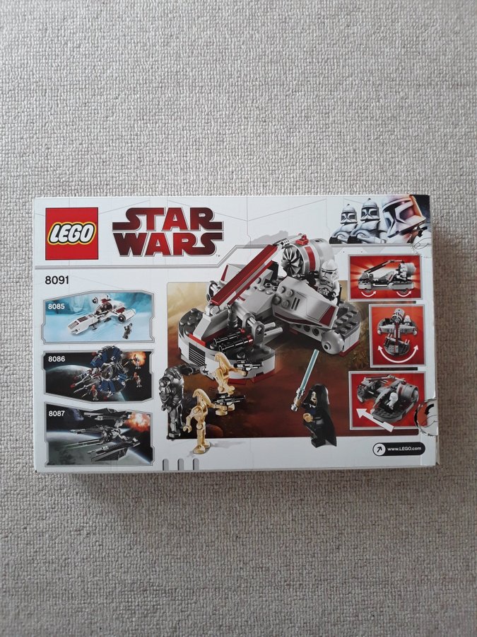 Lego 8091 Republic Swamp Speeder