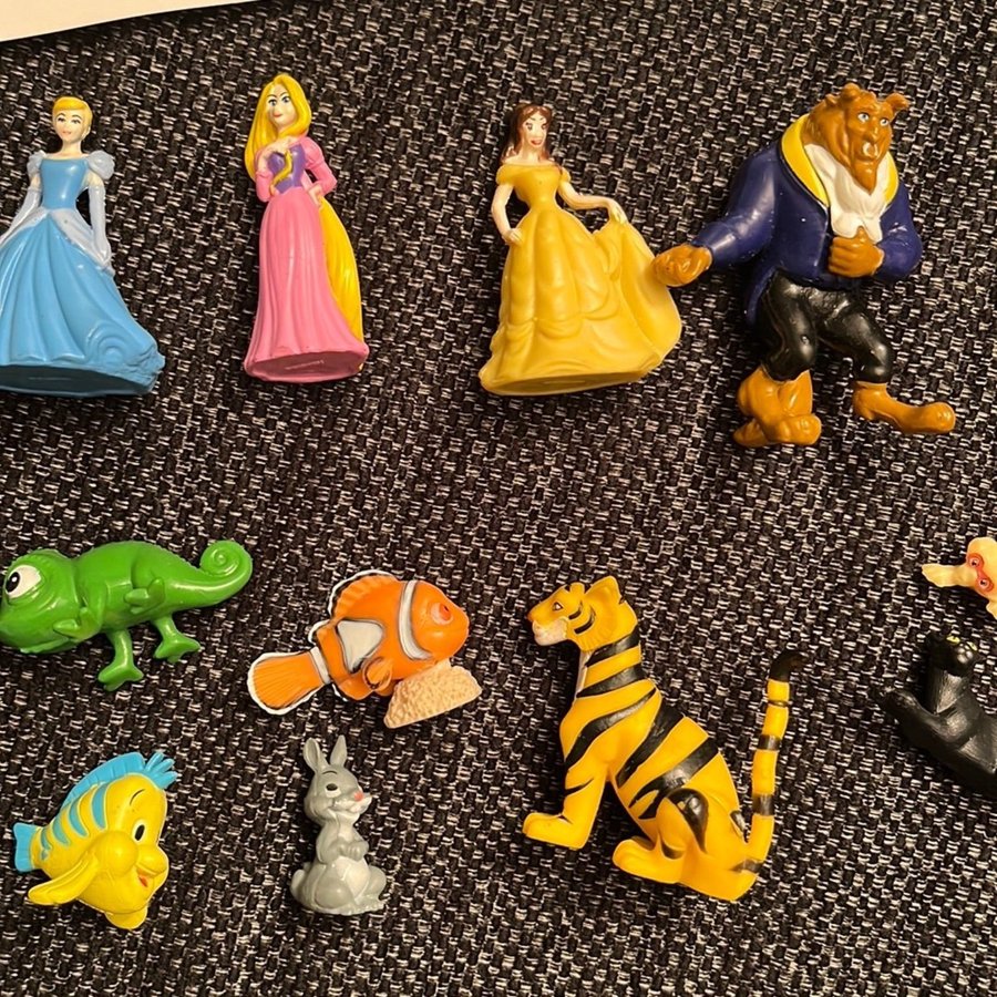 Disney Prinsessor  Karaktärer Spelmatta  Figurer