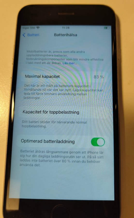 iPhone 6s 16GB grå