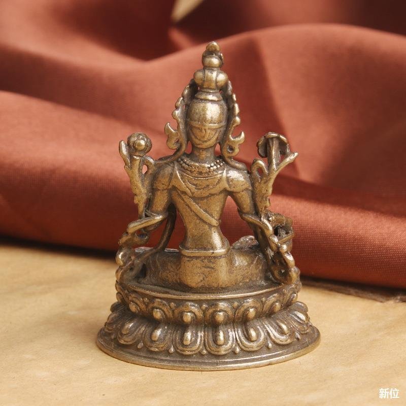 Antique Tibetan Buddhist Goddess Tara Statue