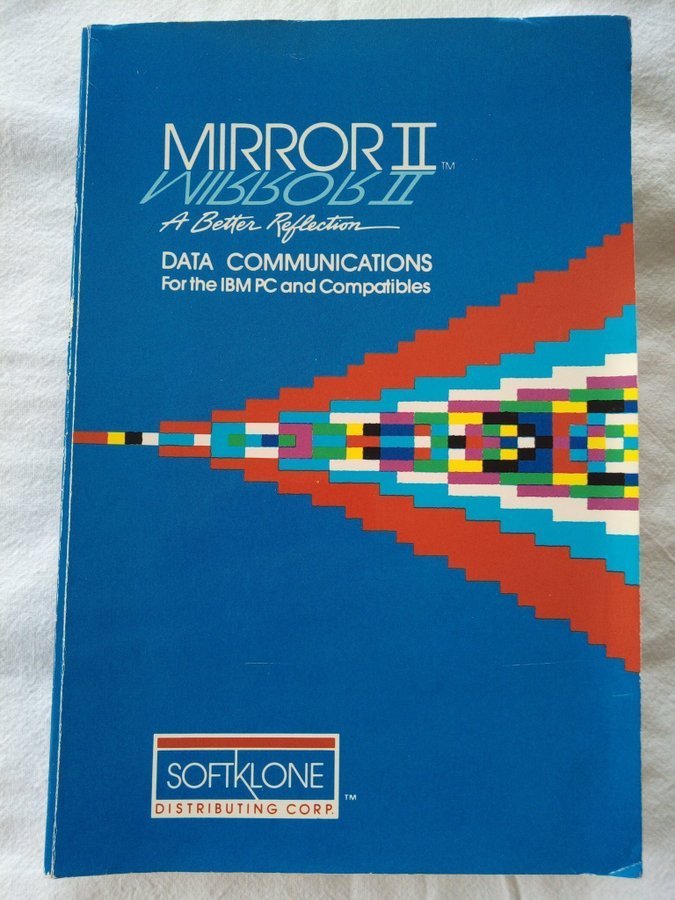 Bok: Mirror II Data Communications for the IBM PC and Compatibles Softklone 1987