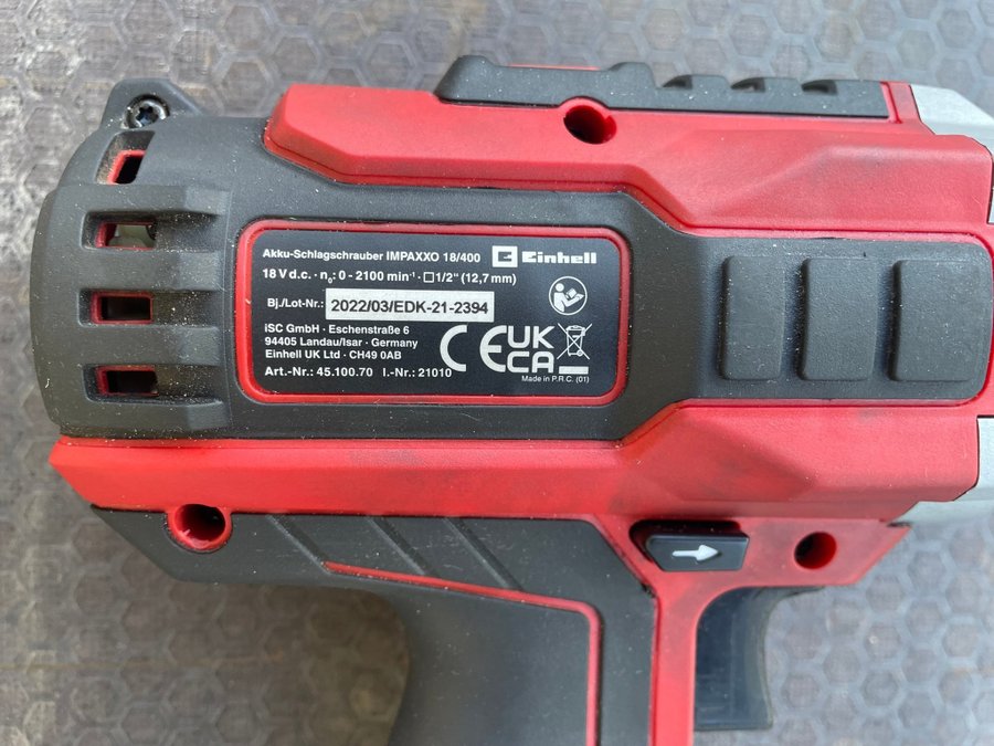 Einhell IMPAXXO 18/400 18V Mutterdragare