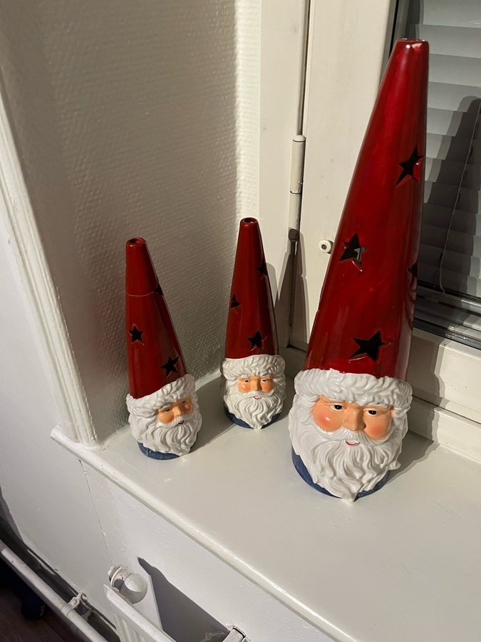 Jultomtar i keramik