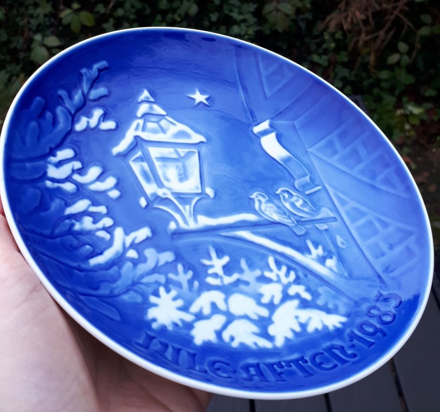 1983 Bing  Grondahl Like-New Christmas Plate. Same Christmas Bell Available