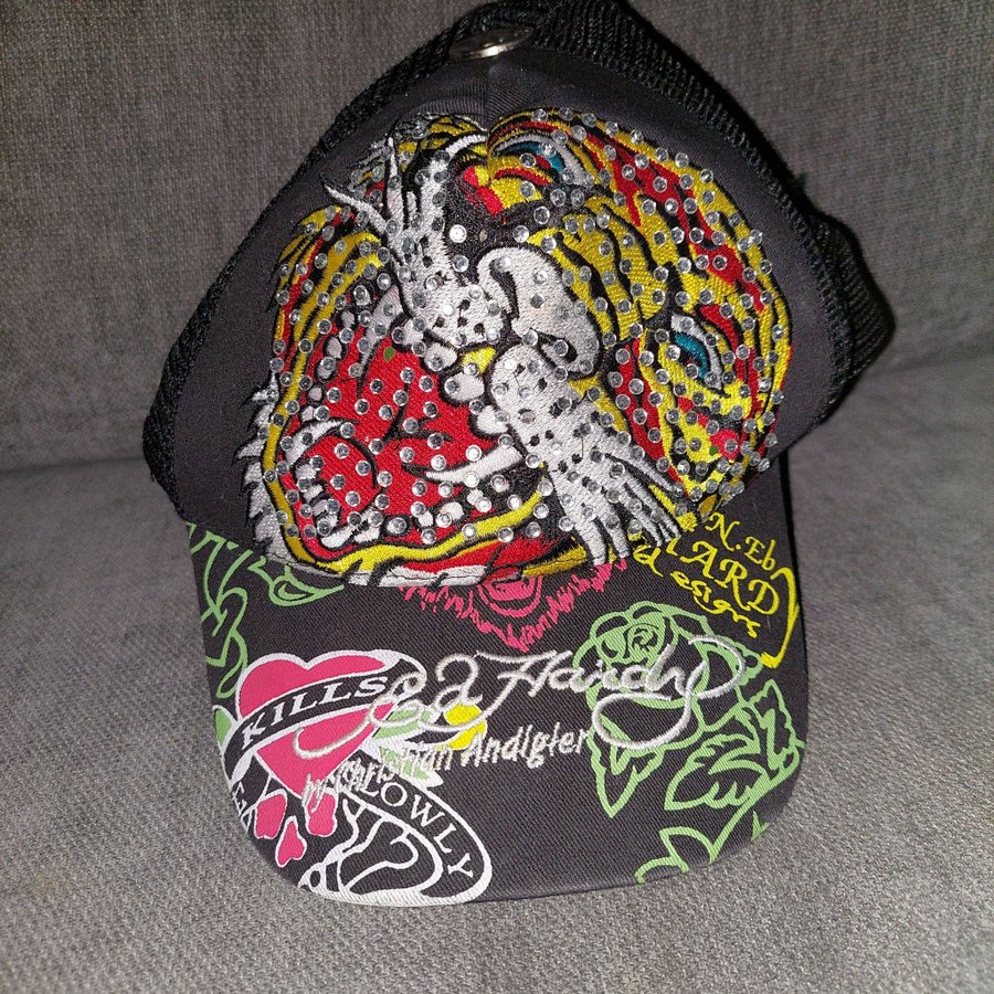 Ed Hardy svart keps