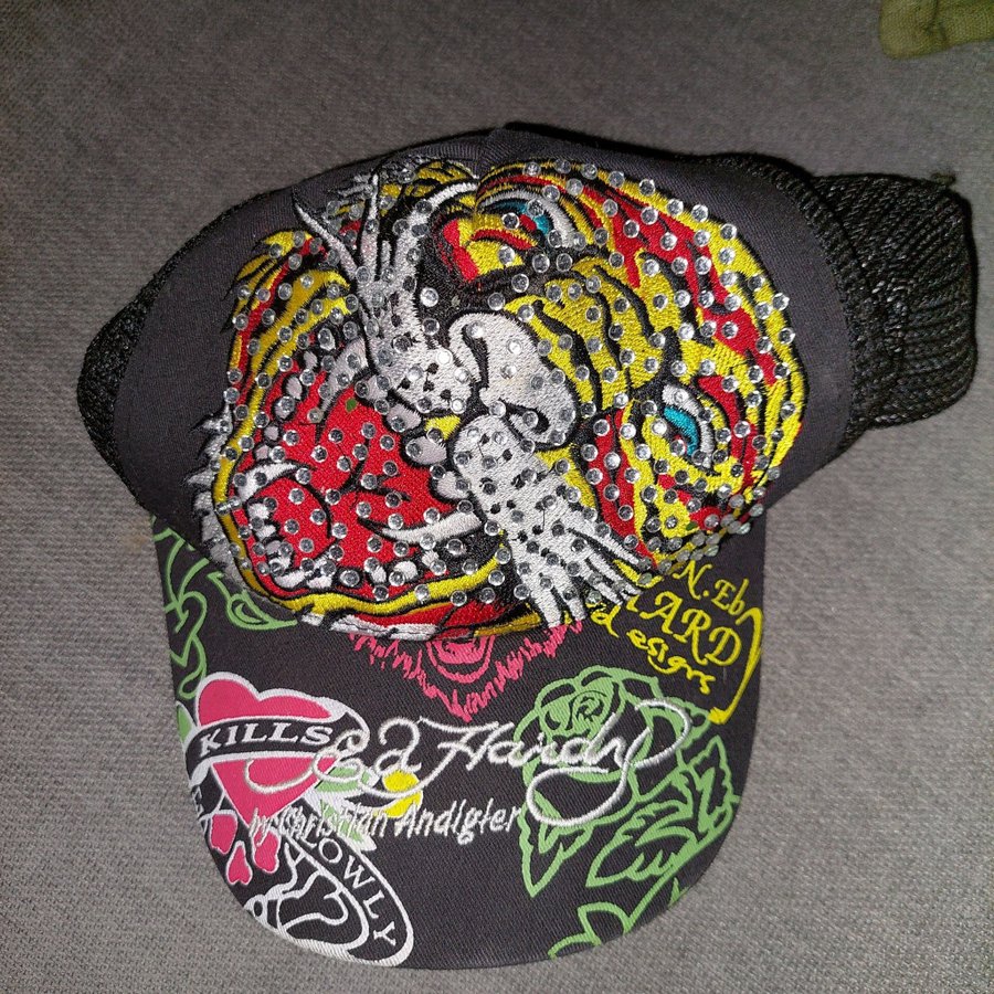 Ed Hardy svart keps