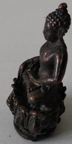 Originale miniature buddhistiske statuetter - i alt 7 stk