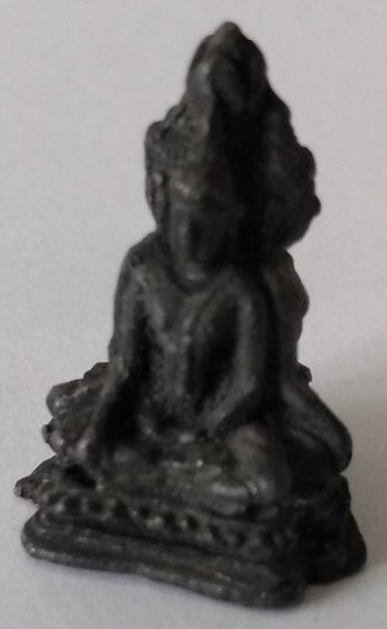 Originale miniature buddhistiske statuetter - i alt 7 stk