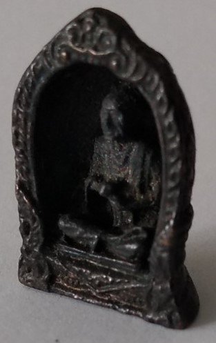 Originale miniature buddhistiske statuetter - i alt 7 stk