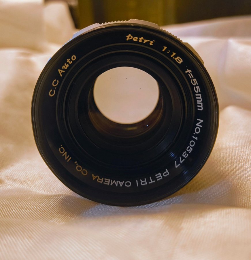 Petri 55mm f/1.8 Objektiv - Petri mount