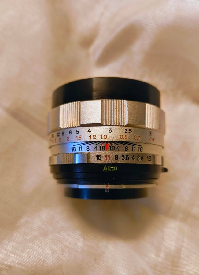 Petri 55mm f/1.8 Objektiv - Petri mount