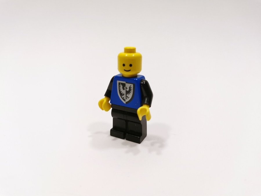 Lego - minifigur - castle - soldat - black falcon - svart/blå (fler i lager)