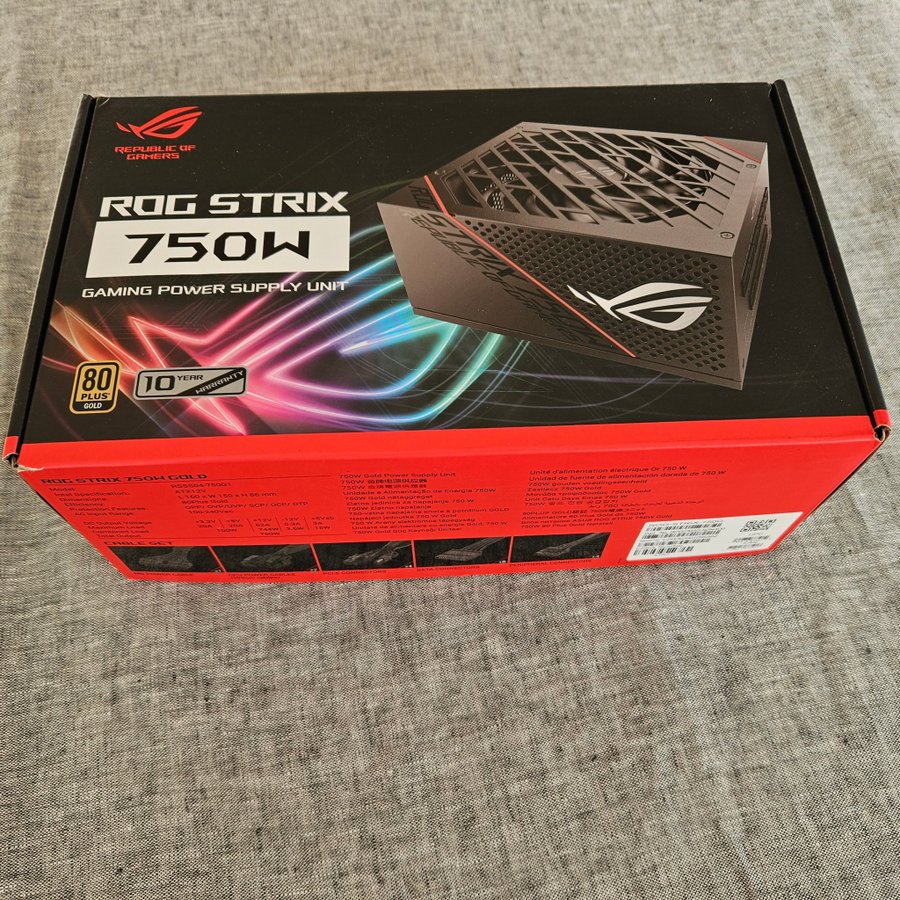 Asus ROG Strix 750W Gold PSU