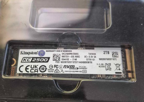 Kingston KC2500 2TB (ny)