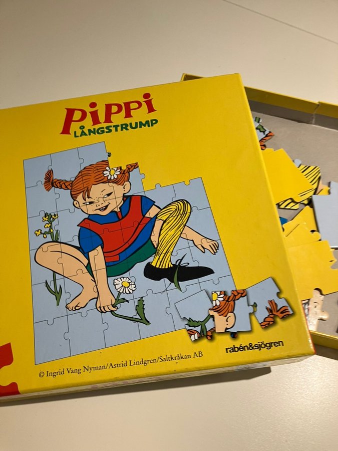 Pippi-pussel 36 bitar.