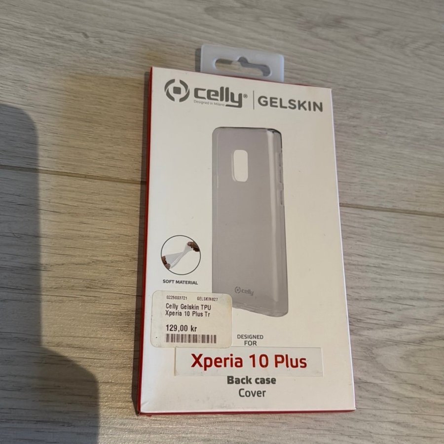 Cellu Gelskin TPU Skal till Xperia 10 Plus