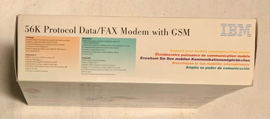 Microsoft 56K Protocol Data / Fax Modem with GSM(2) Oöppnat