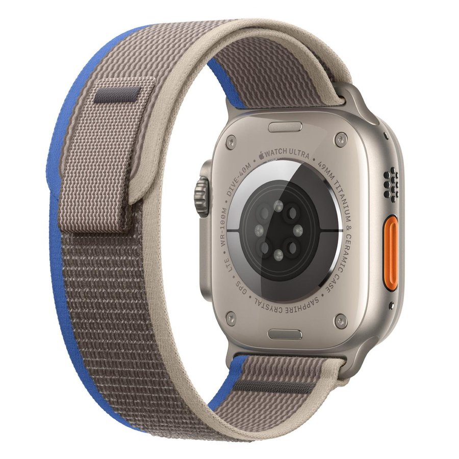 Trail Loop 44/45/46/49mm Apple Watch Armband - BLUE / GREY