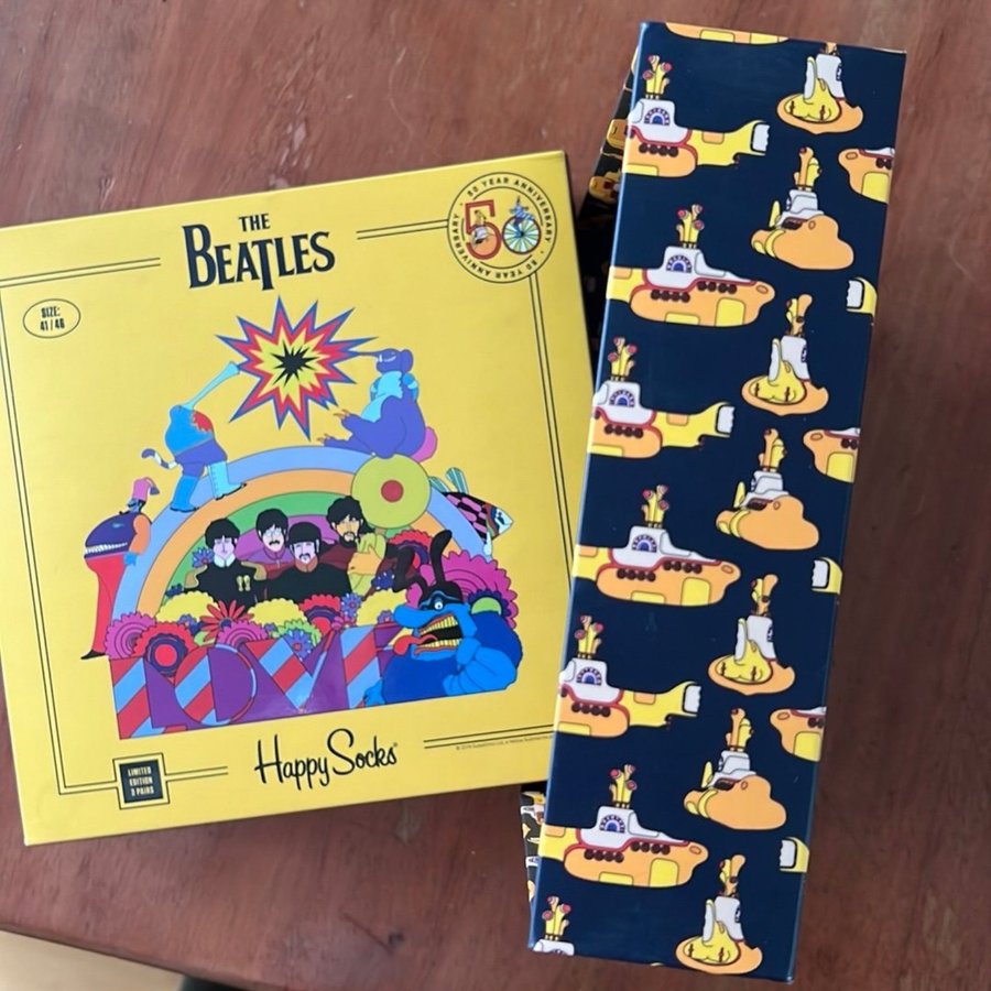 Beatles Happy Socks box limited edition