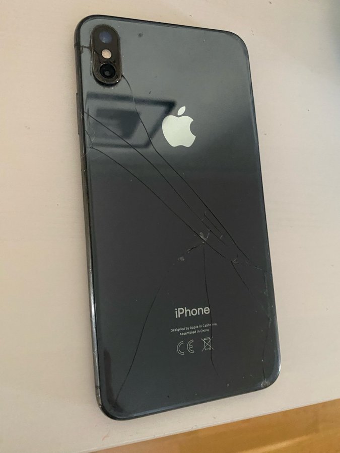 Iphone xs max 64gb rymdgrå