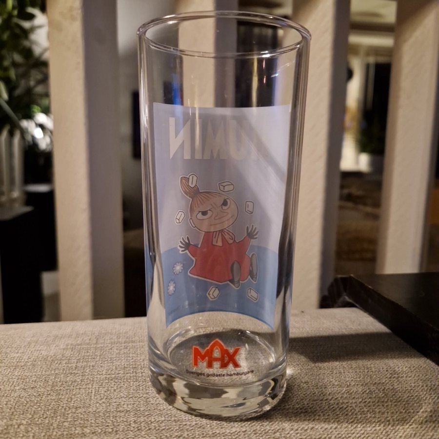 Mumin Glas från "MAX".