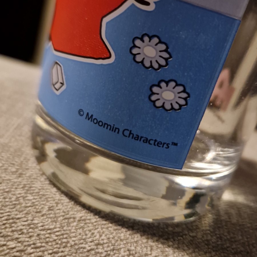 Mumin Glas från "MAX".