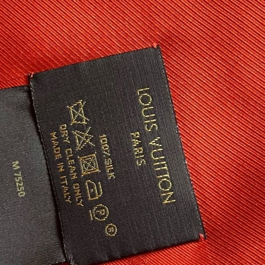 Louis Vuitton orange sjal