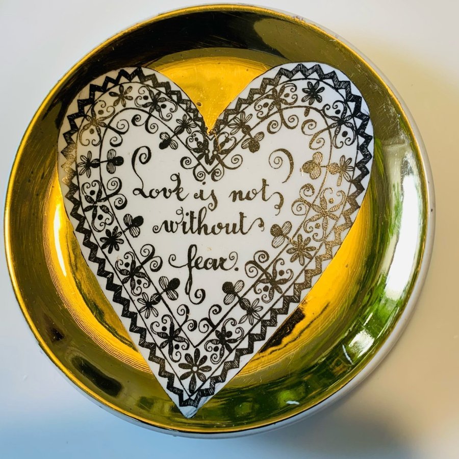 Svenskt tenn Fornasetti Coaster Fat Love 7 Milano Italy