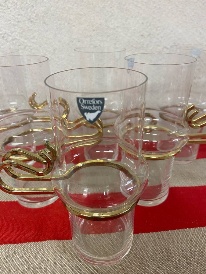 7 Irish Coffee, varma drycker glas-Orrefors, design LindauLindekranz, retro