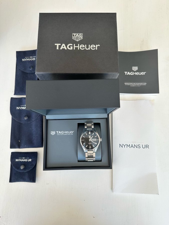 TAG Heuer Carrera Aut 41 mm Cal 5 herrklocla