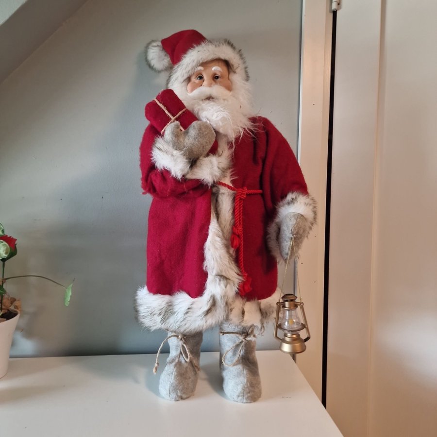 Jultomte med lykta 60 cm hög