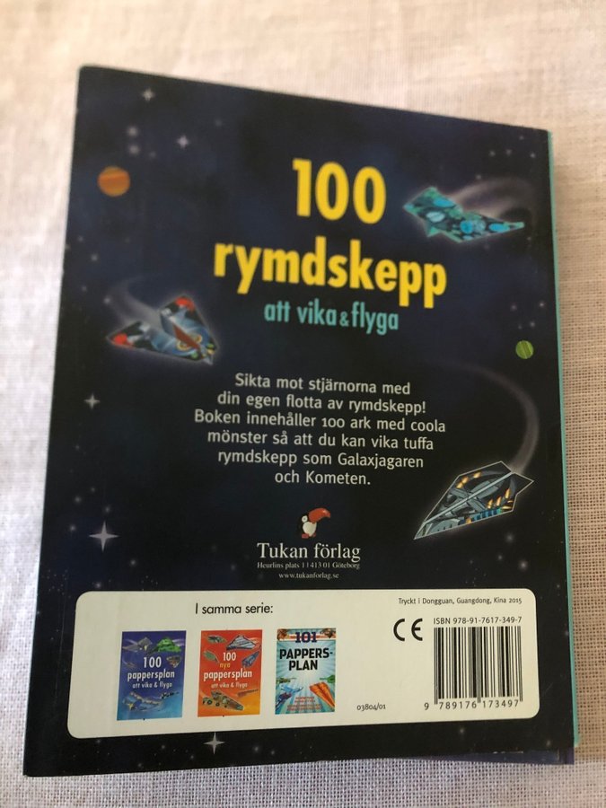 100 (Obs 75 ) rymdskepp att vika  flyga