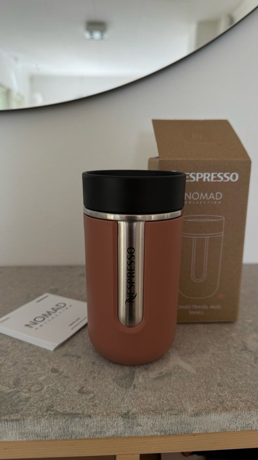 Nespresso Nomad Termosmugg Terracotta Ny!